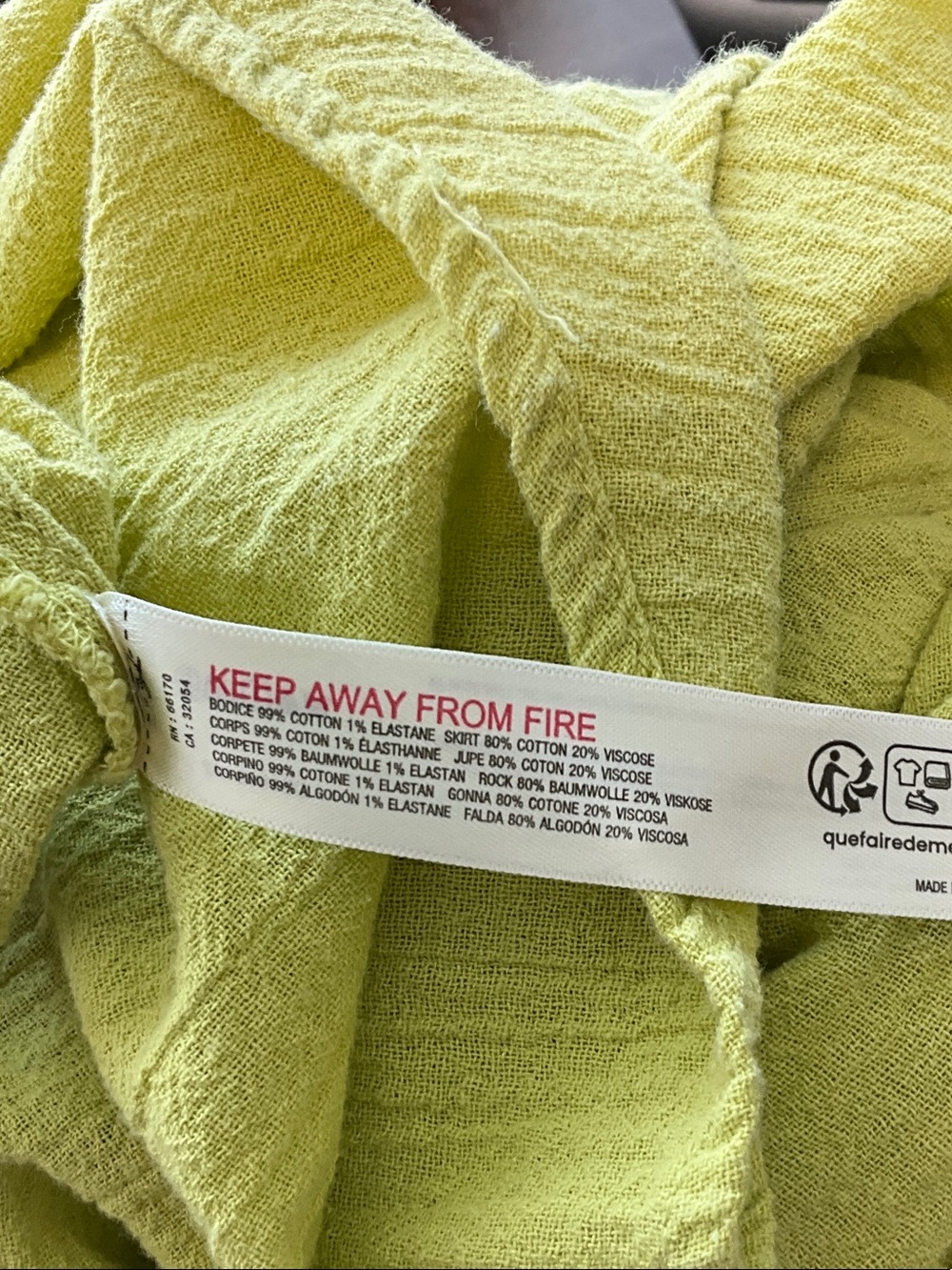 Free People Lime Green Tiered Maxi Dress - Picture 12 of 13